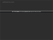 Tablet Screenshot of palmariva.com